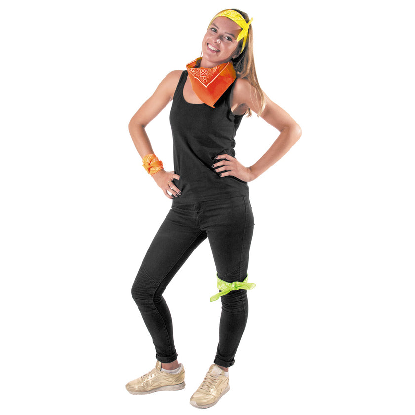 BANDANA NEON ORANGE