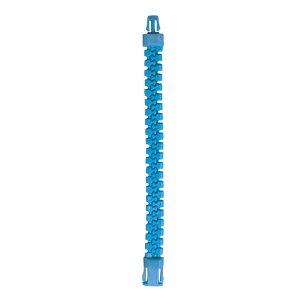 BRACELET ZIP BLEU