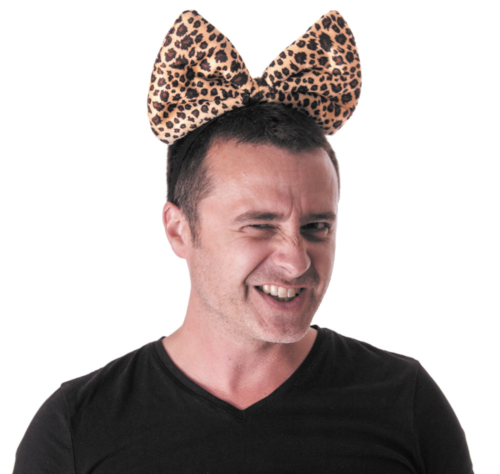 SERRE TETE NOEUD LEOPARD