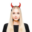 SERRE TÊTE CORNE DIABLE ROUGE LUMINEUX