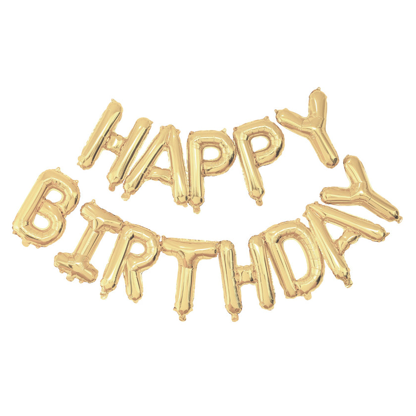 BALLONS MYLAR HAPPY BIRTHDAY OR