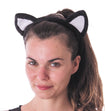 SERRE TÊTE CHAT BLANC ET NOIR