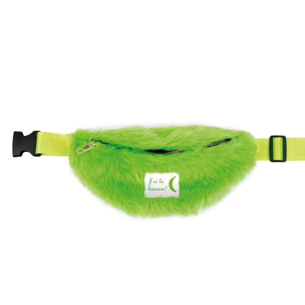 SAC BANANE MOUMOUTE VERT NEON