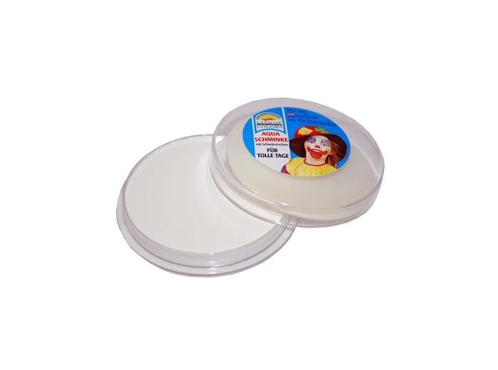 pot galet de maquillage à l''eau blanc 20gr