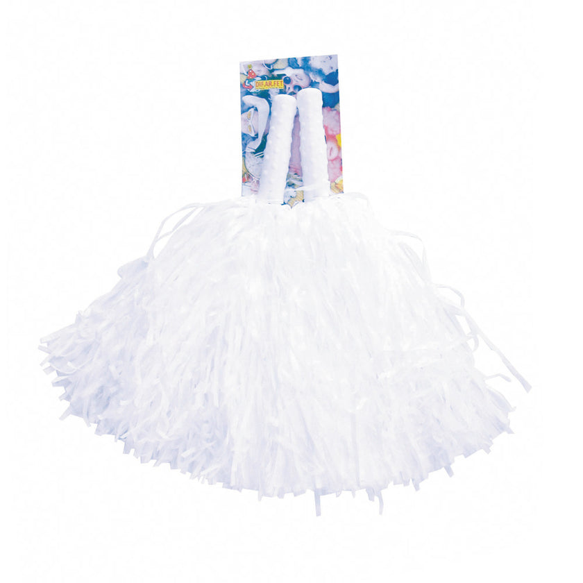 POMPOM X2 BLANC