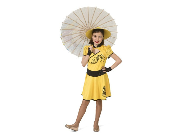 déguisement de chinoise jaune enfant