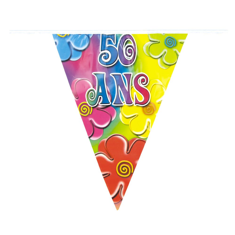 GUIRLANDE 50 ANS 4M