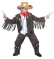 veste & pantalon de garçon cowboy marron