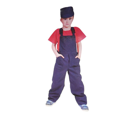 salopette bleue enfant
