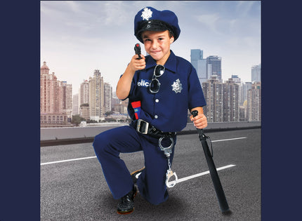Déguisement policier bleu enfant