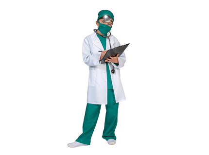 blouse de médecin docteur chirurgien blanche enfant