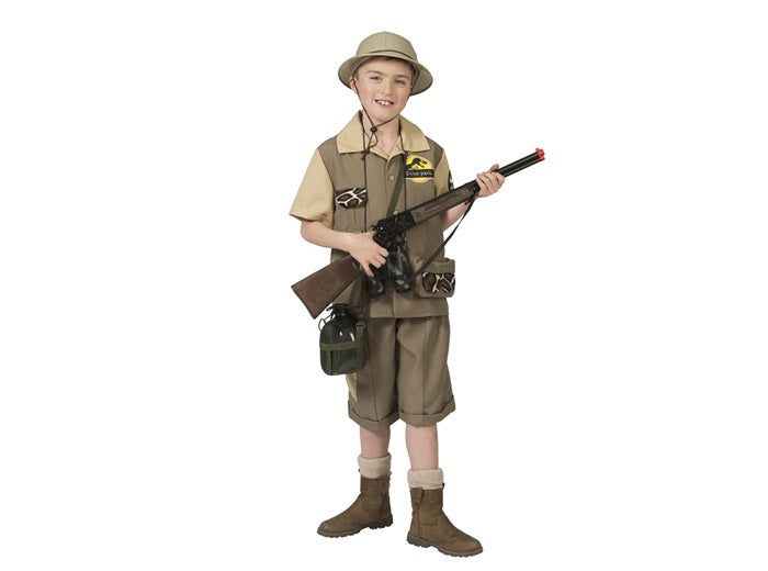déguisement de chasseur safari marron 2pcs enfant