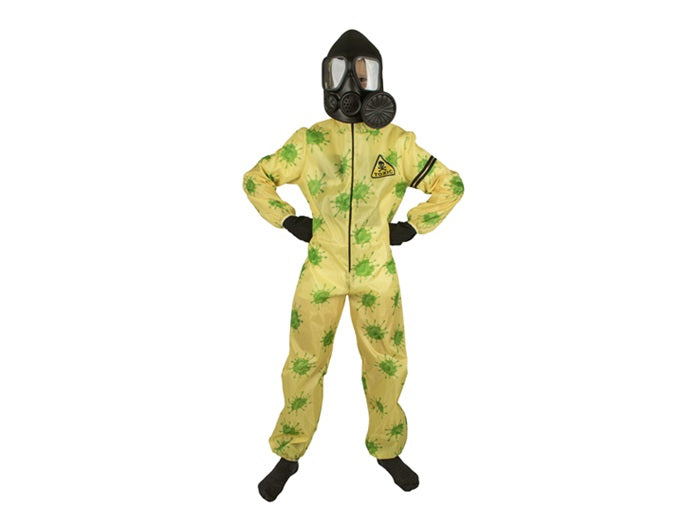 déguisement protection chimique jaune enfant