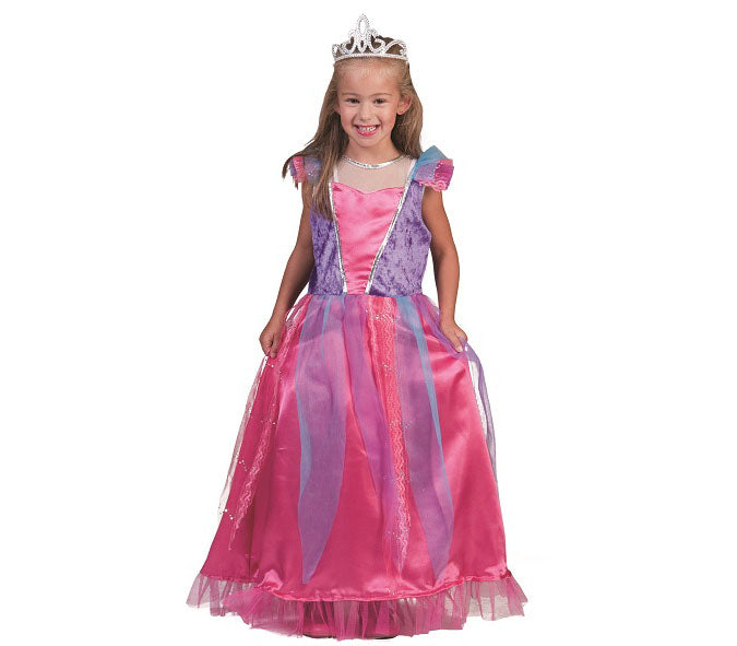 robe de princesse rose & violet fille