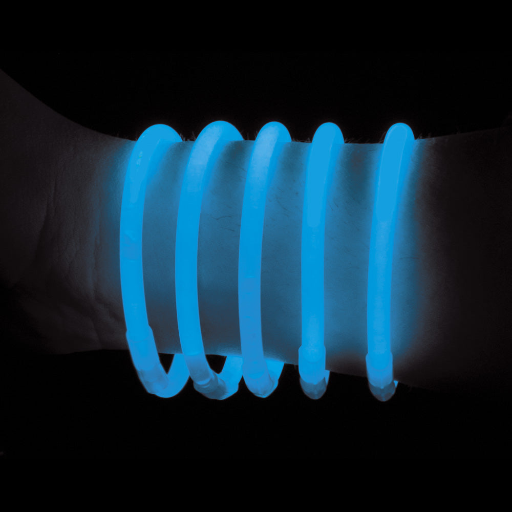 TUBE 100 BRACELETS BLEU