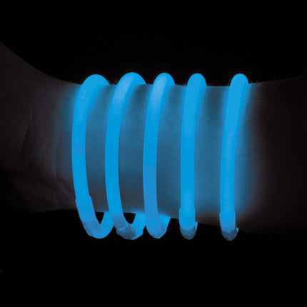 TUBE 100 BRACELETS BLEU