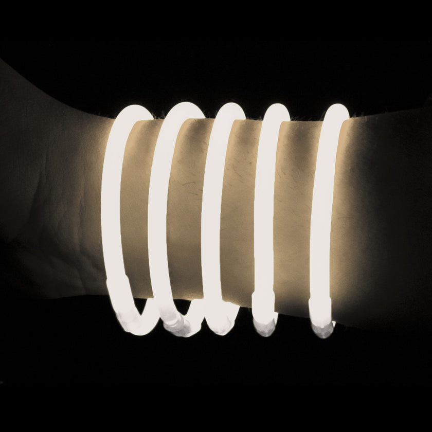 TUBE 100 BRACELETS BLANC