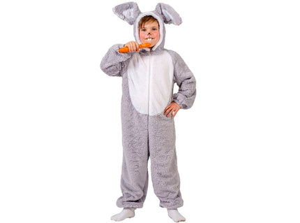 déguisement de lapin gris enfant
