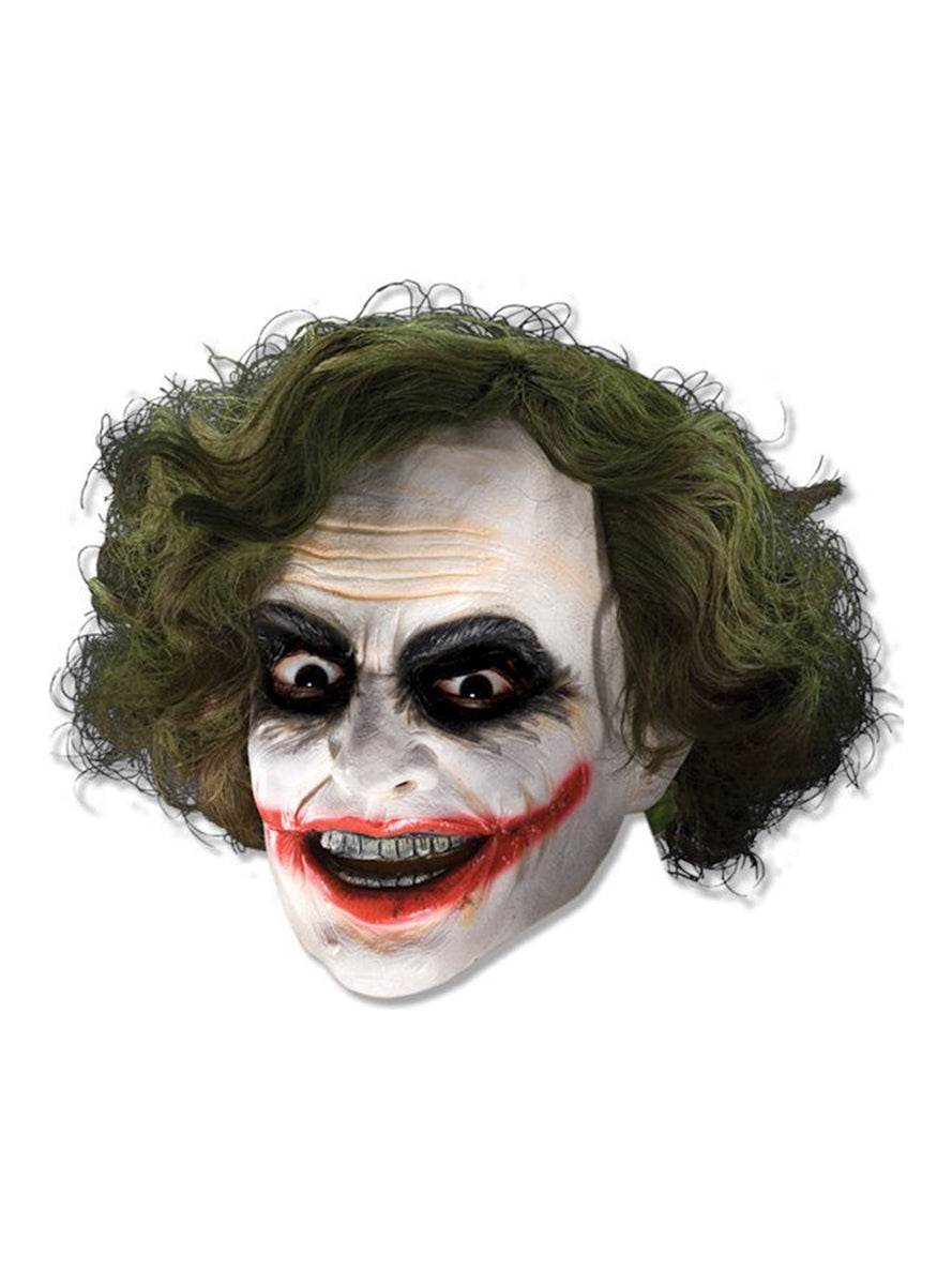 Masque de vinyle Joker avec perruque