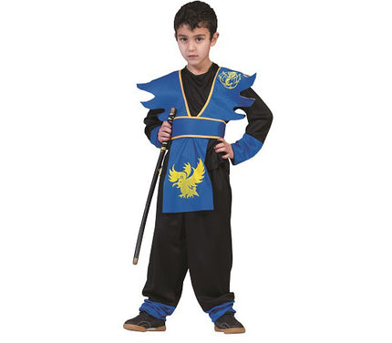 déguisement ninja bleu pour enfant