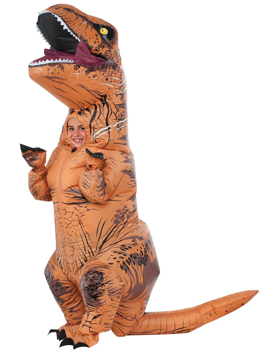 Déguisement dinosaure T-Rex gonflable enfant - Jurassic World