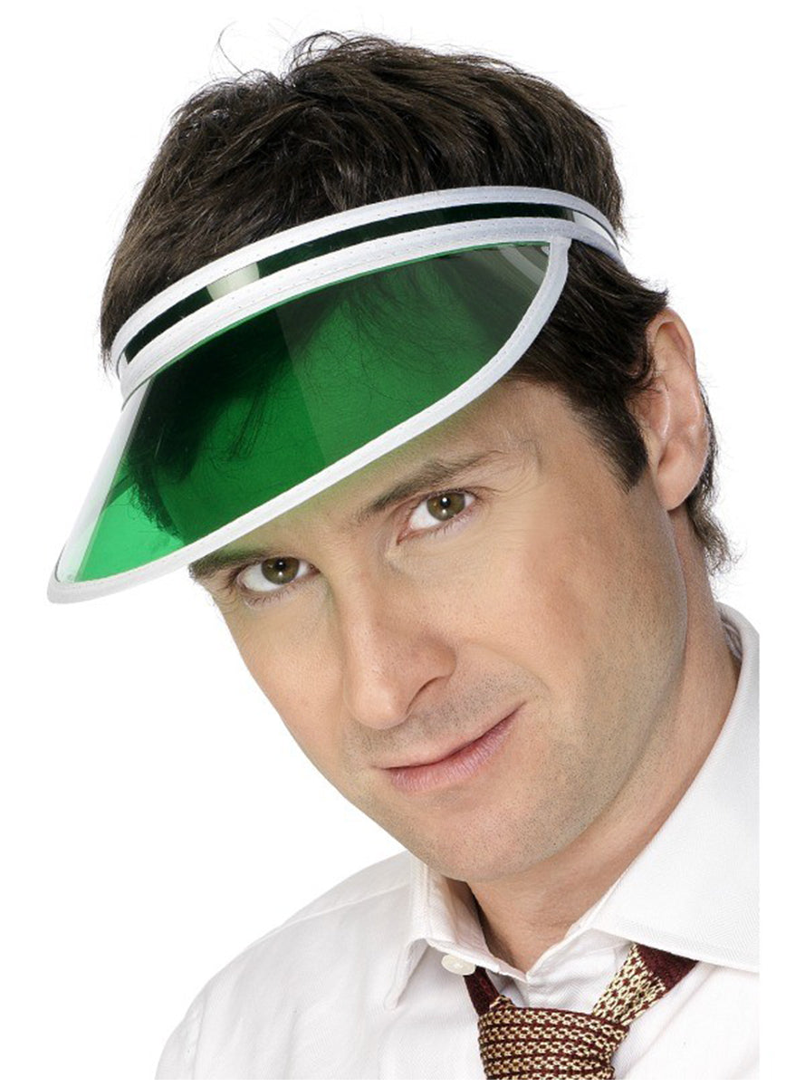 Visière verte