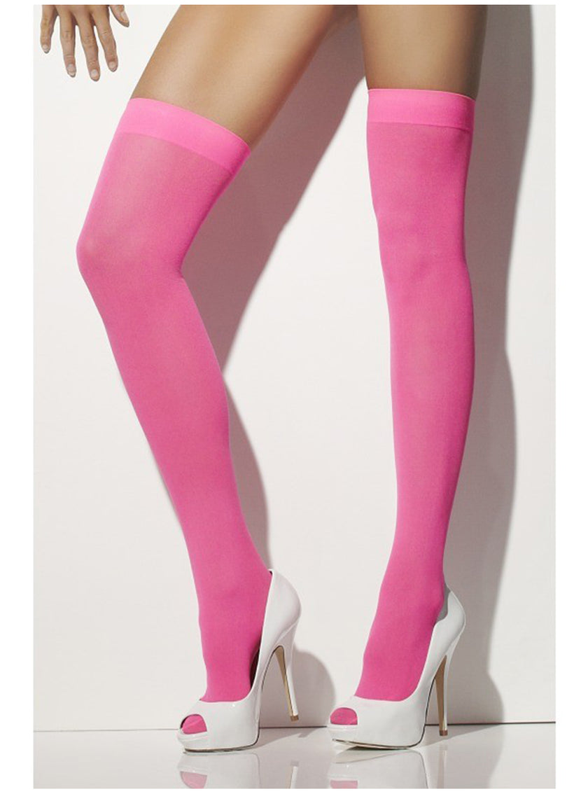 Bas roses fluo