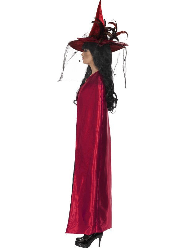 Cape de vampire réversible pour femme