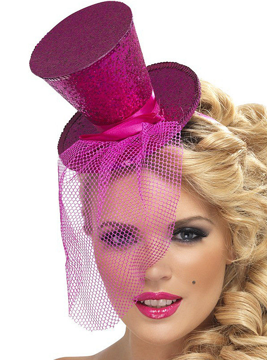 Petit chapeau rose fuscia Fever