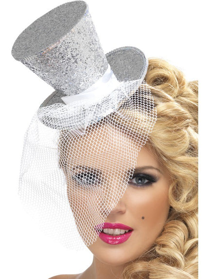 Petit chapeau argenté Fever