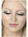 Cils noirs brillant