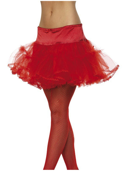 Jupon de tulle rouge hot