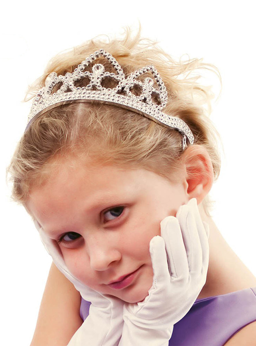 Diadème en argent enfant