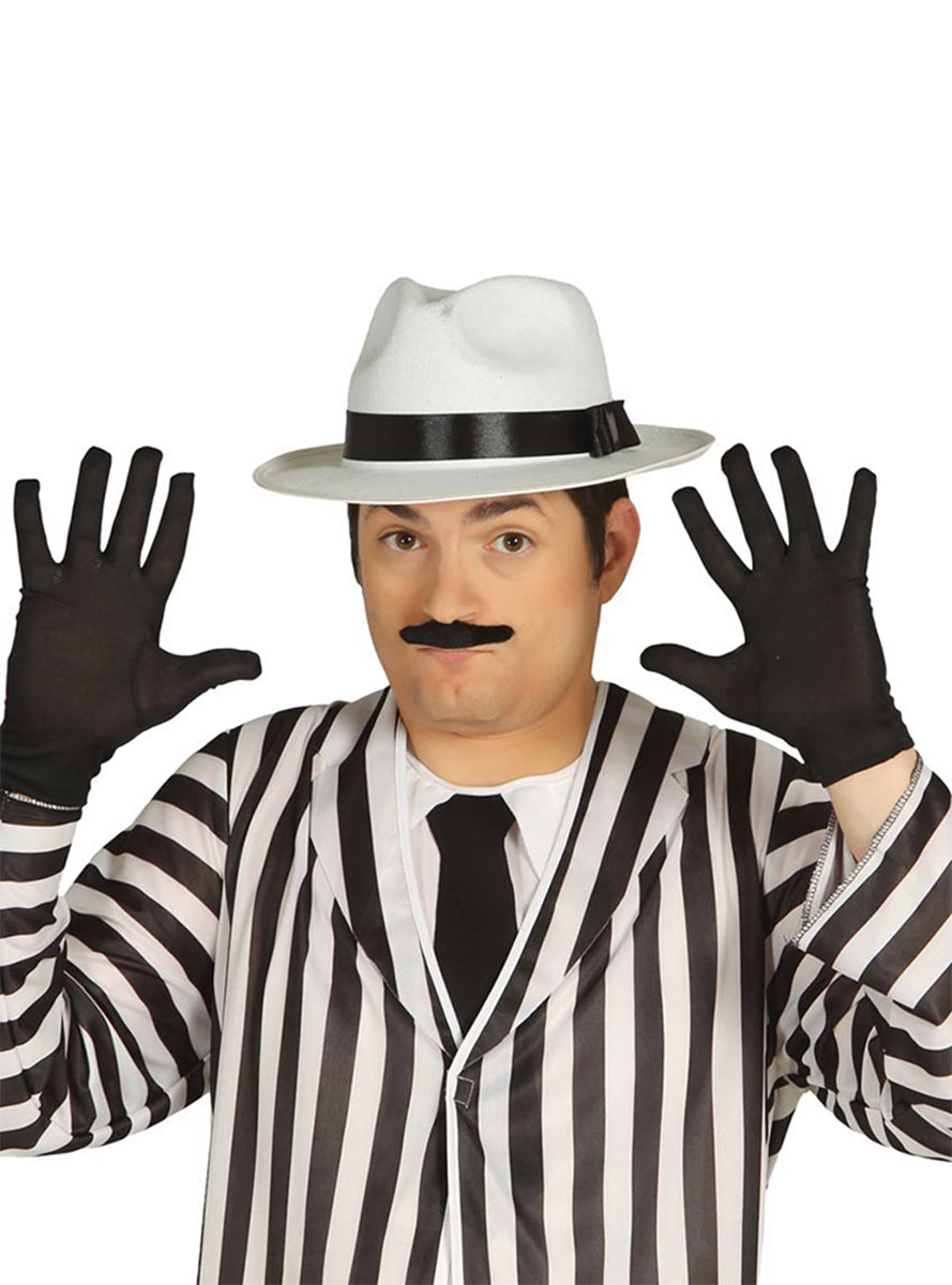 Gants noirs de dame