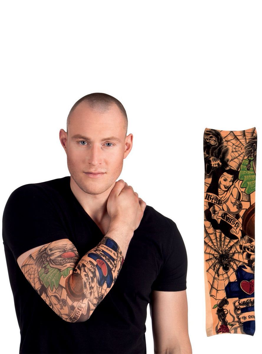 Manche tatouage côte Ouest adulte