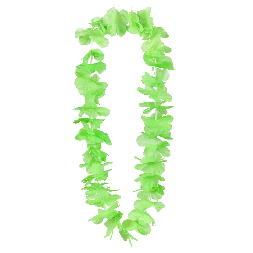 Collier hawaïen vert adulte