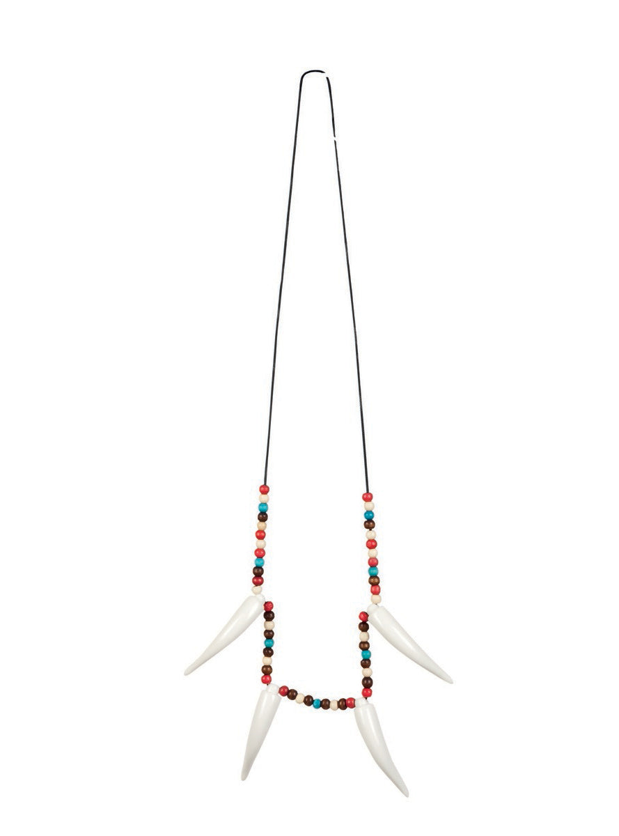 Collier indien dents adulte