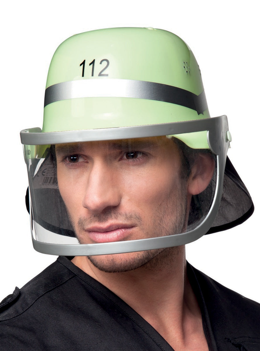 Casque pompier à la rescousse adulte