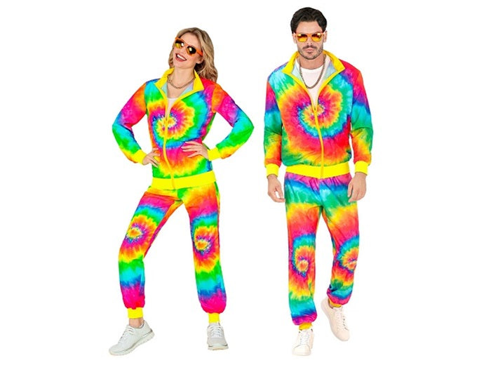 déguisement survêtement fluo neon psychédélique adulte