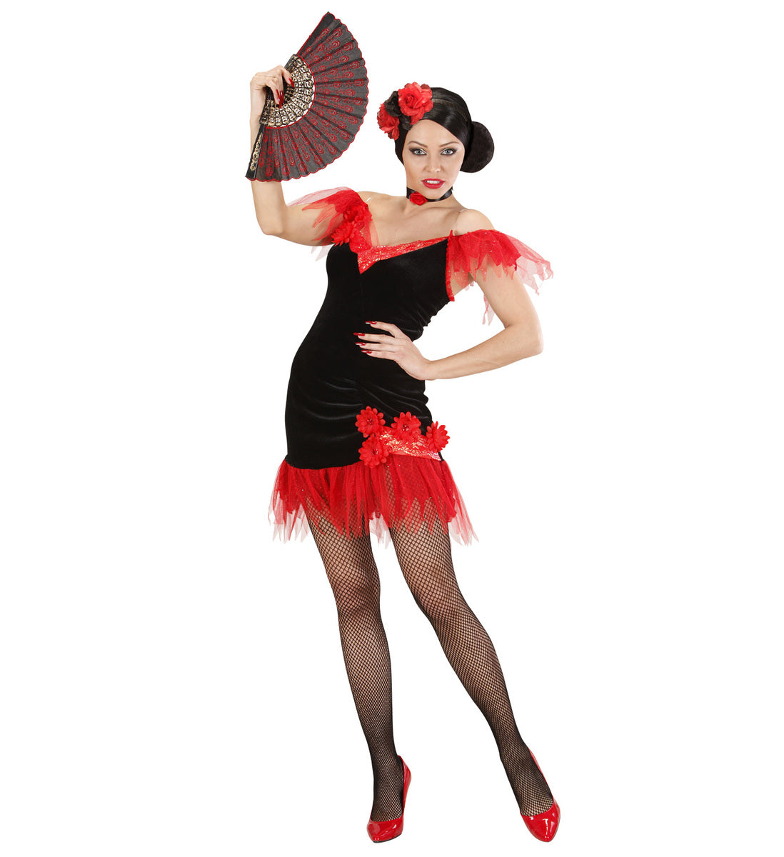 Serre-tête Catrina à fleurs femme