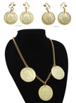 Kit collier et boucles pirate femme