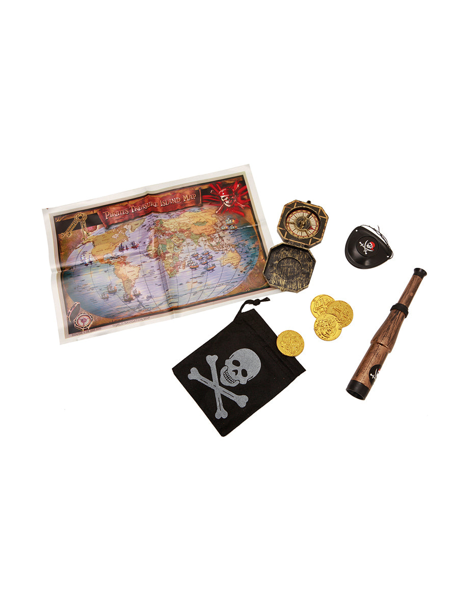 Kit pirate à la recherche du trésor