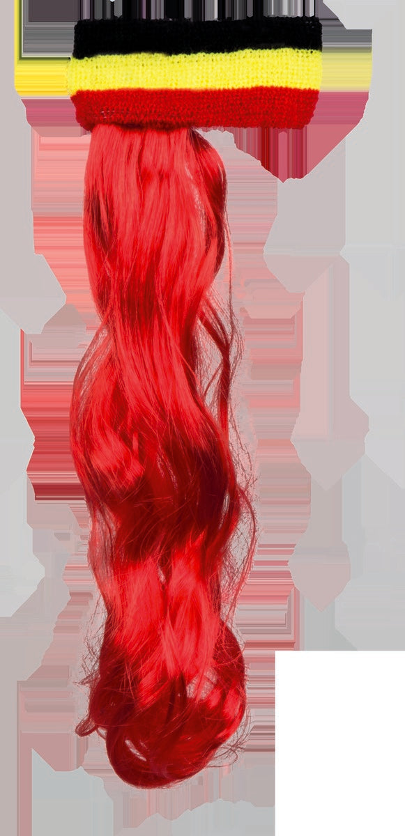 Bandeau sportif Belgique avec cheveux