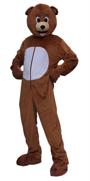 déguisement peluche d'ours en peluche adulte