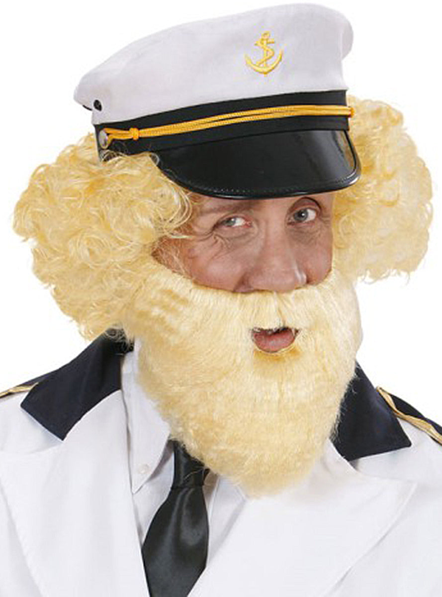 Barbe blonde de vieux marin