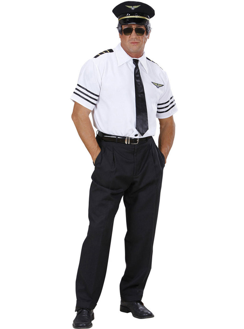 Déguisement pilote voyageur homme grande taille
