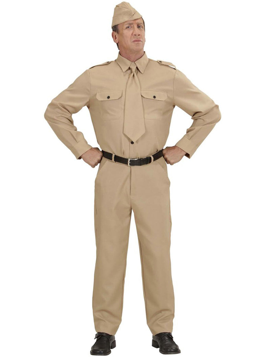 Déguisement soldat de la 2º Guerre Mondiale homme