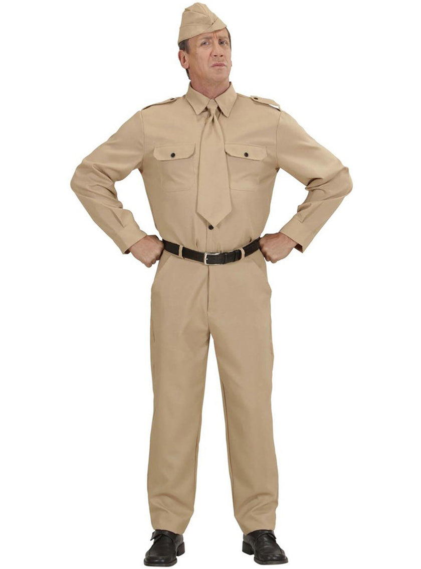 Déguisement soldat de la 2º Guerre Mondiale homme