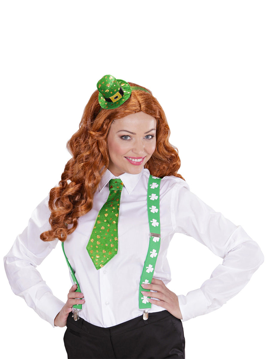 Bretelles St patrick adulte