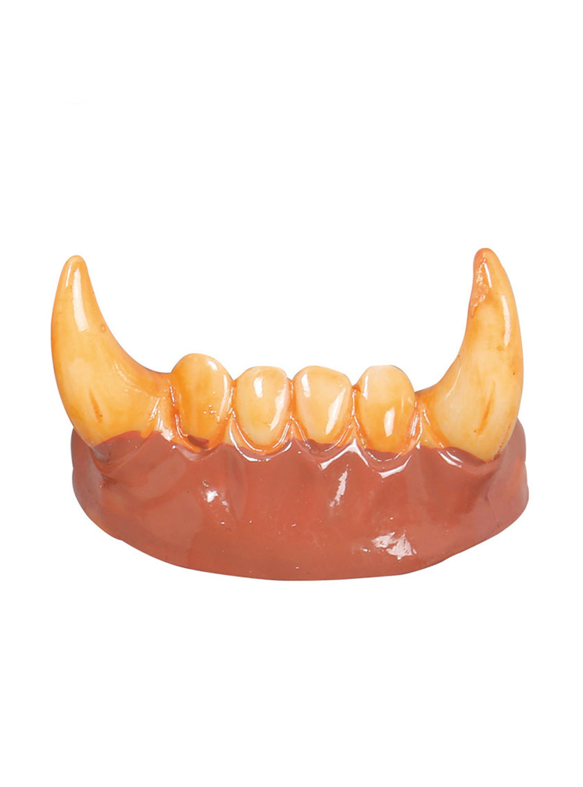Dents loup garou jaunes adulte